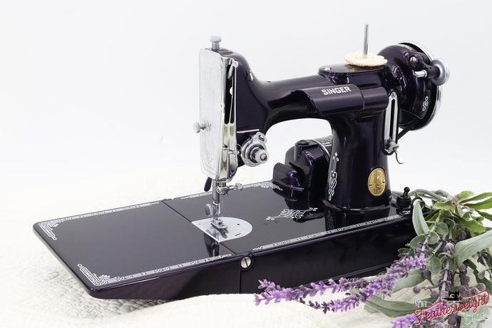 Singer Featherweight 221, AE306*** - Fully Restored in Black Iris