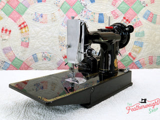 Load image into Gallery viewer, Singer Featherweight 221 Sewing Machine, RED &quot;S&quot; ES242***