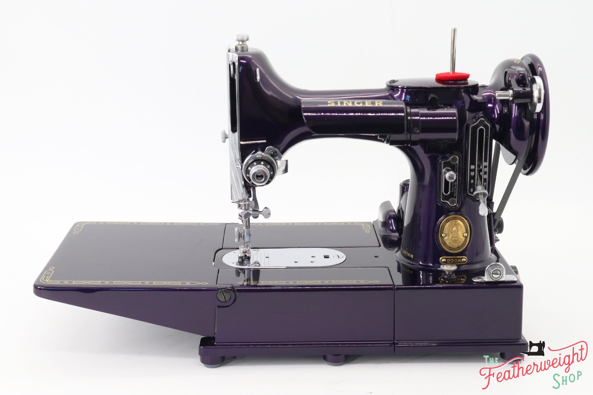 Singer Featherweight 222K Sewing Machine EJ26916* - Fully Restored in Black Iris