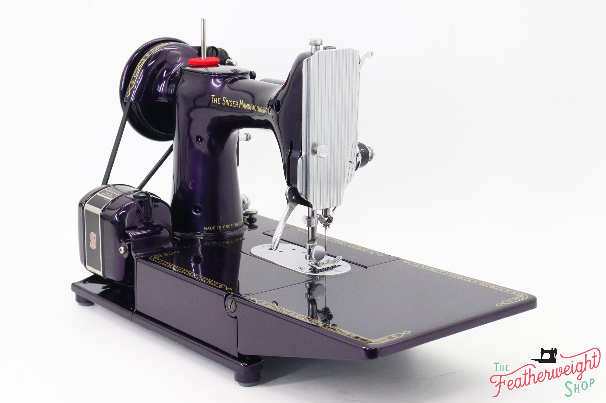 Singer Featherweight 222K Sewing Machine EJ26916* - Fully Restored in Black Iris