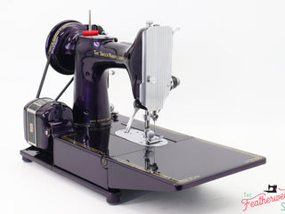 Load image into Gallery viewer, Singer Featherweight 222K Sewing Machine EJ26916* - Fully Restored in Black Iris