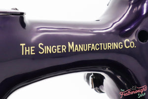 Singer Featherweight 222K Sewing Machine EJ26916* - Fully Restored in Black Iris