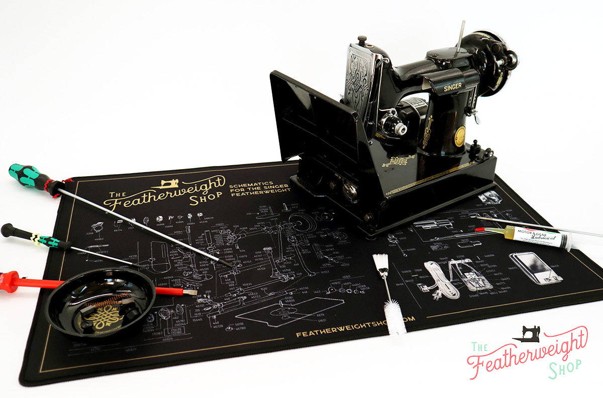 Servicing Mat, Featherweight Schematic