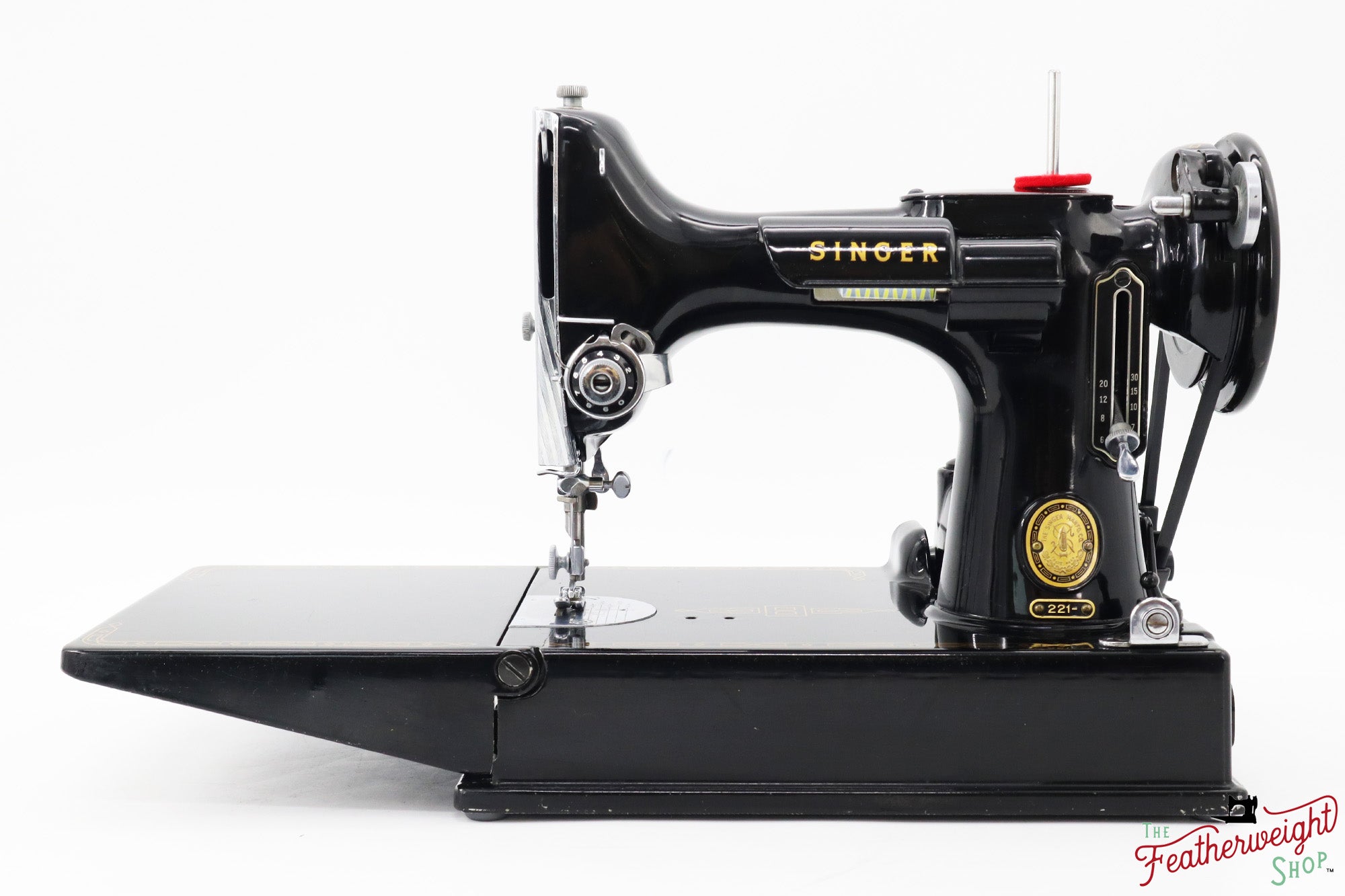 Singer Featherweight 221 Sewing Machine, AM385*** - 1956