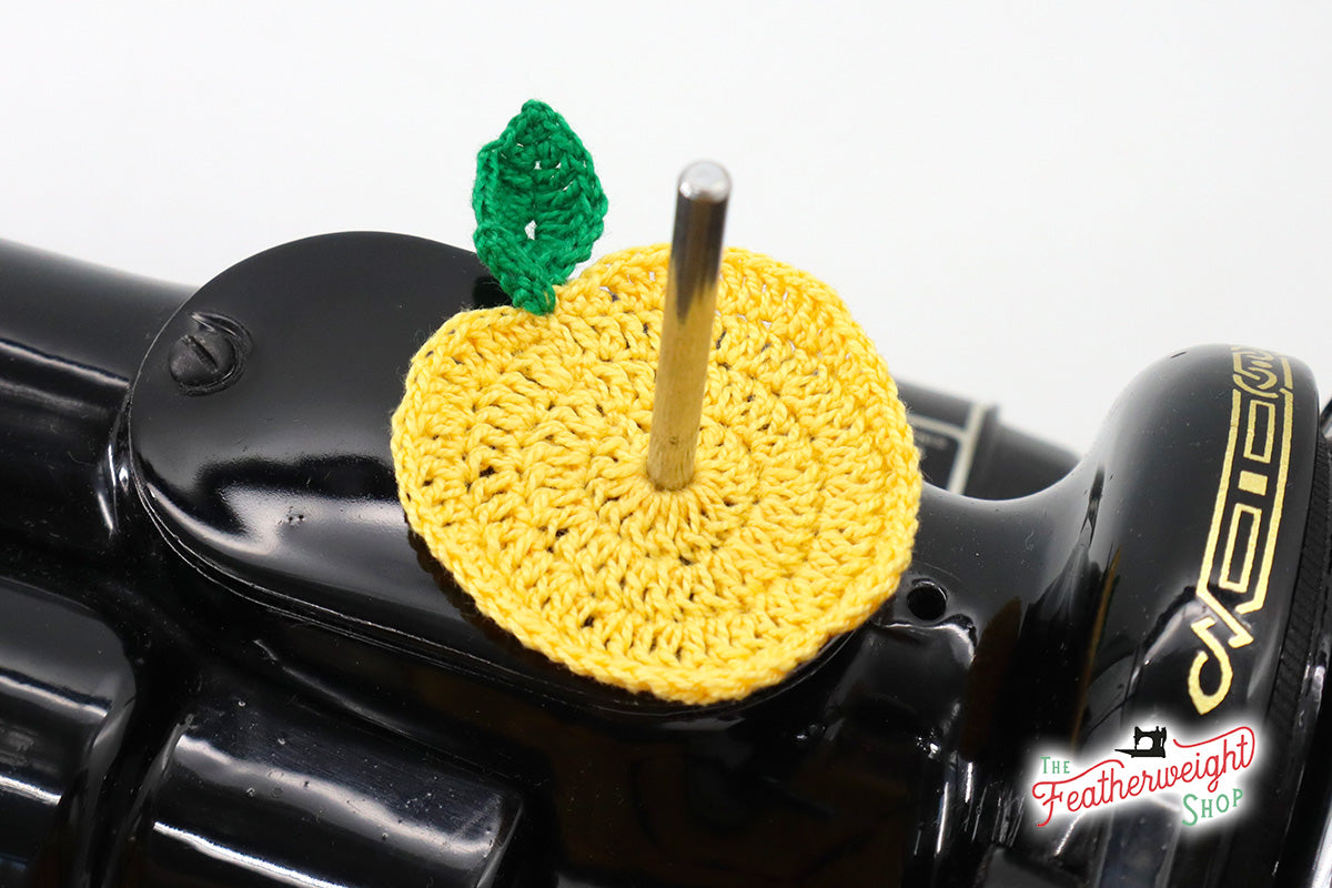 Spool Pin Doily - Apple