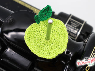 Load image into Gallery viewer, Spool Pin Doily - Apple
