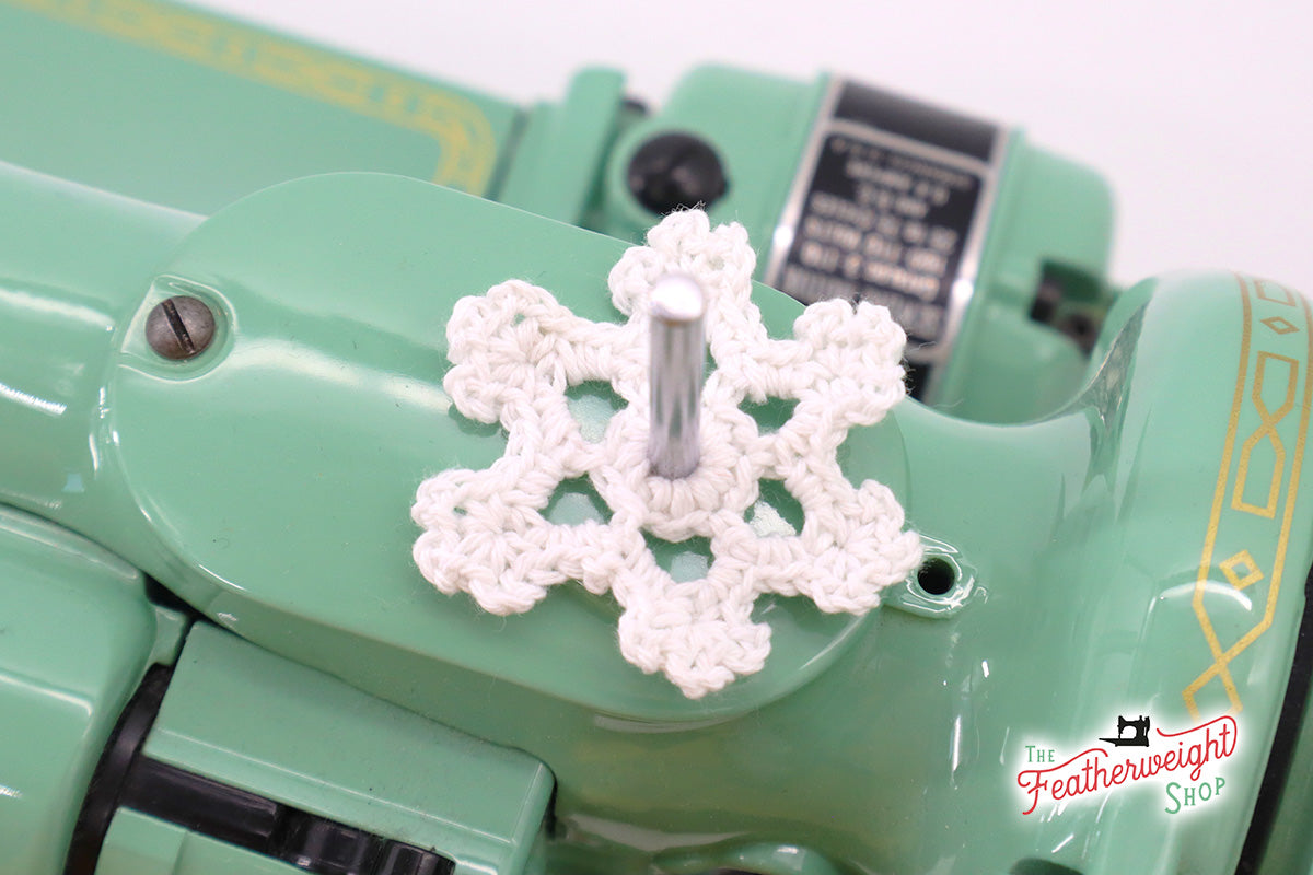 Spool Pin Doily - Snowflake