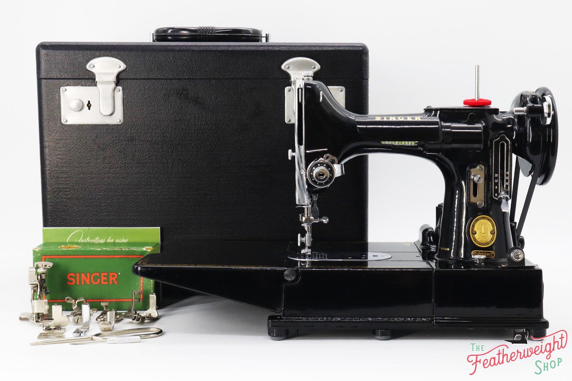 Singer Featherweight 222K Sewing Machine EJ914***