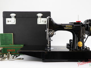 Load image into Gallery viewer, Singer Featherweight 221 Sewing Machine, AJ139***