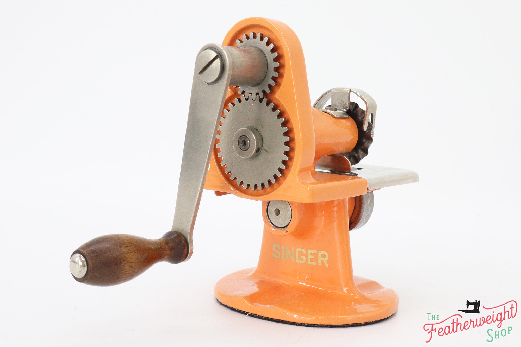 Singer Featherweight 221 Sewing Machine AG696*** - Fully Restored in Happy Orange