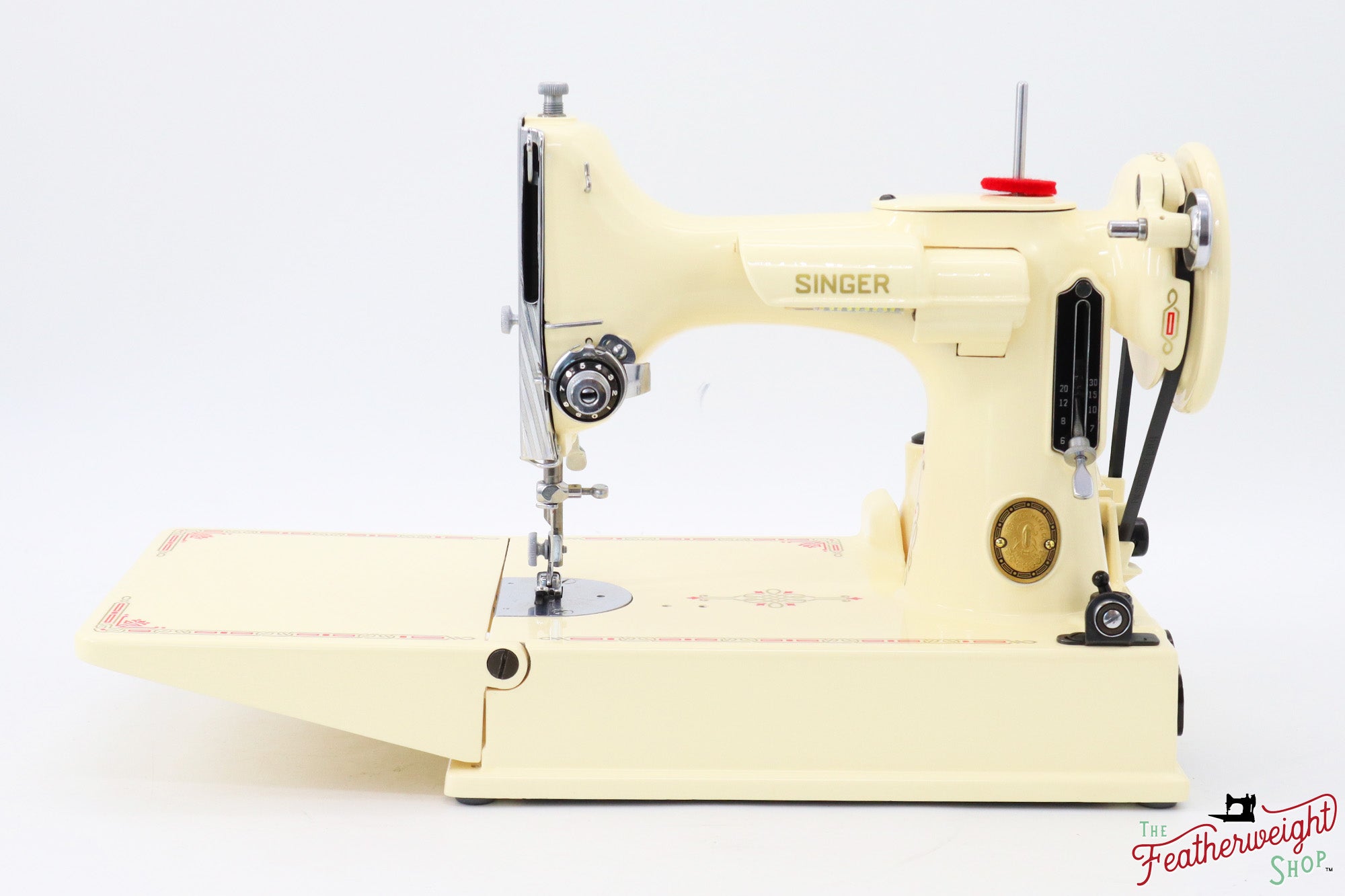 Singer Featherweight 221K, EH890*** - Fully Restored in Sugar Cookie