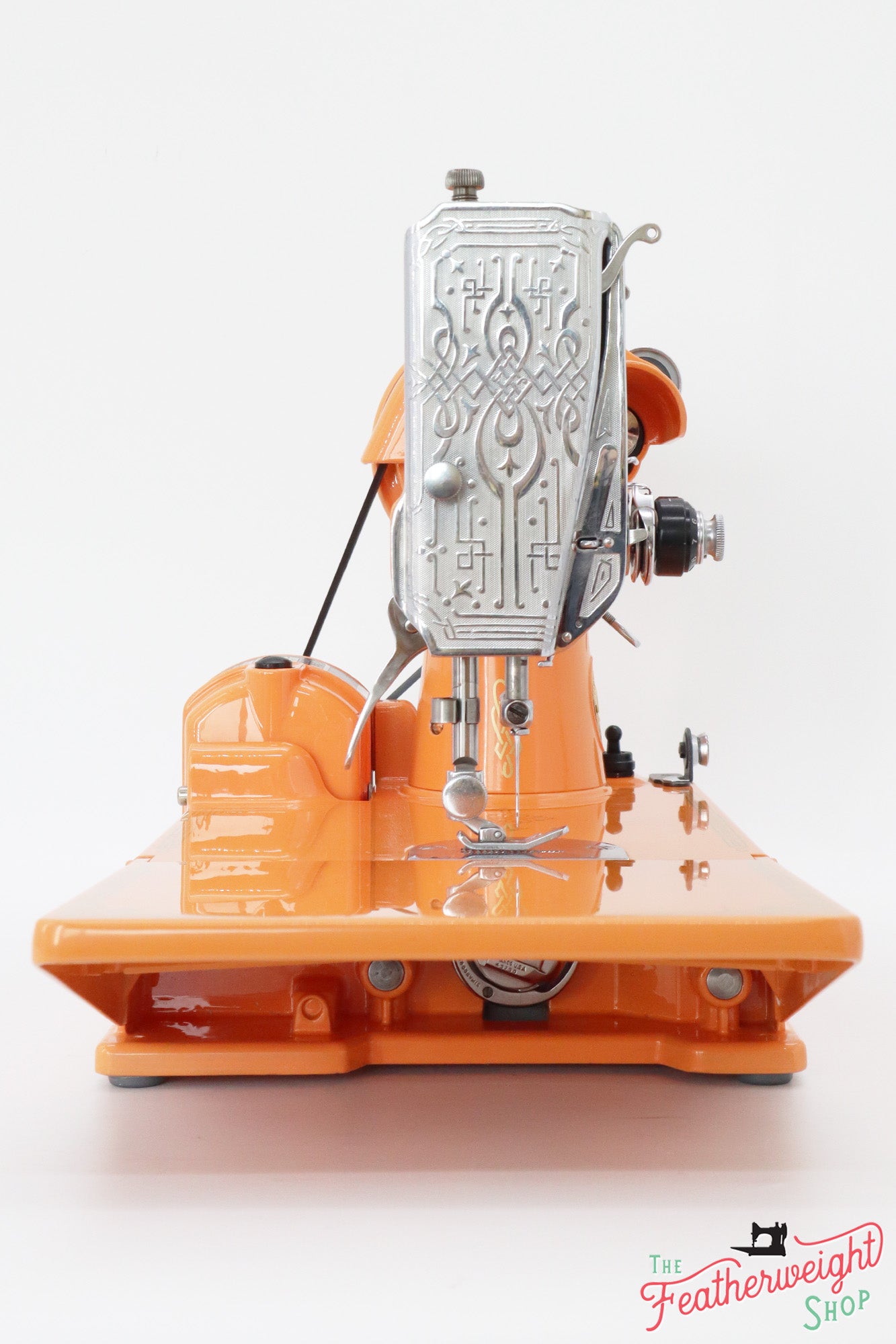 Singer Featherweight 221 Sewing Machine AG696*** - Fully Restored in Happy Orange