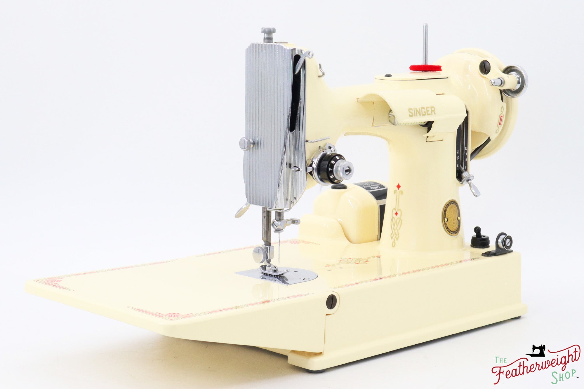 Singer Featherweight 221K, EH890*** - Fully Restored in Sugar Cookie