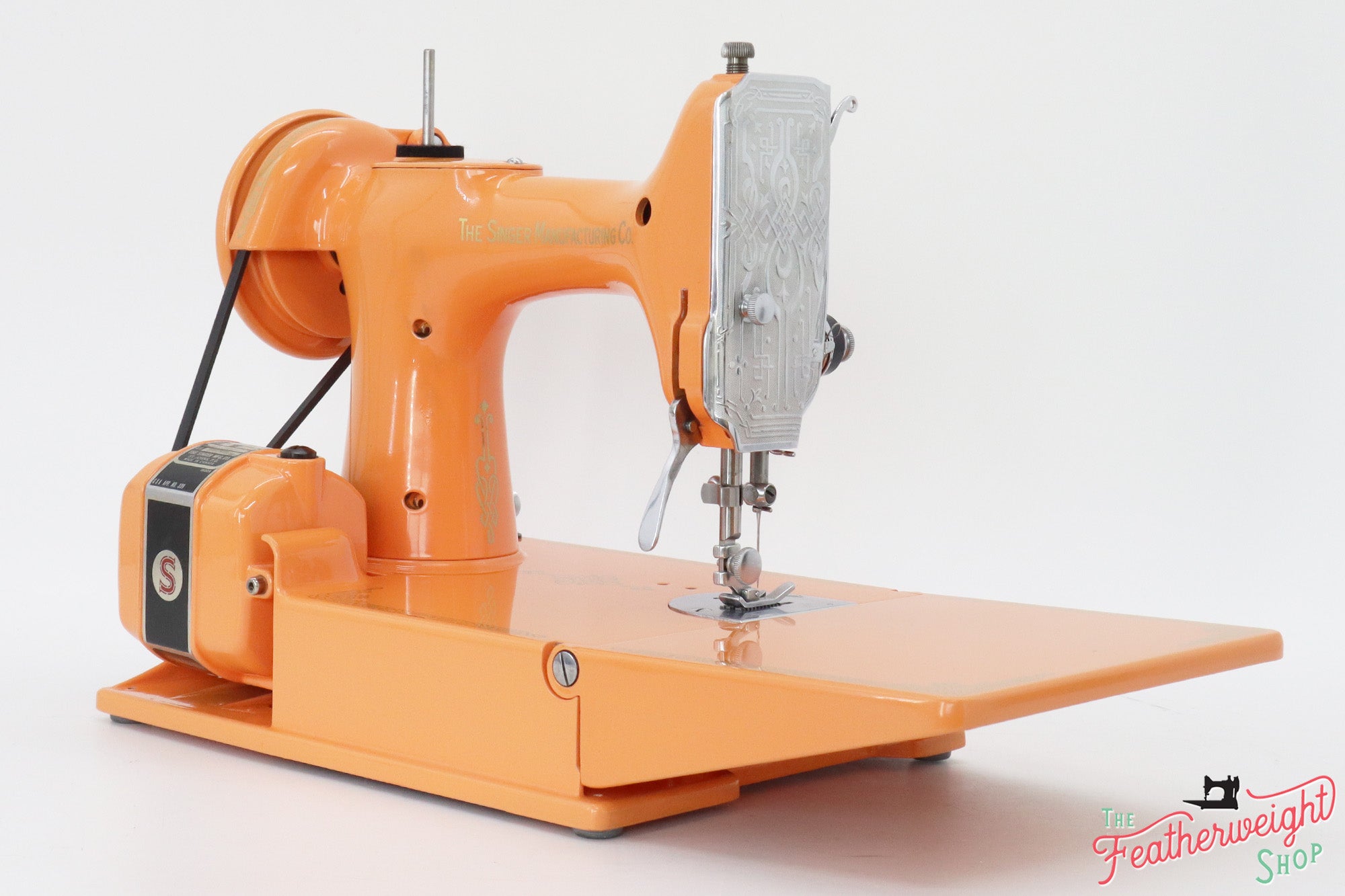 Singer Featherweight 221 Sewing Machine AG696*** - Fully Restored in Happy Orange