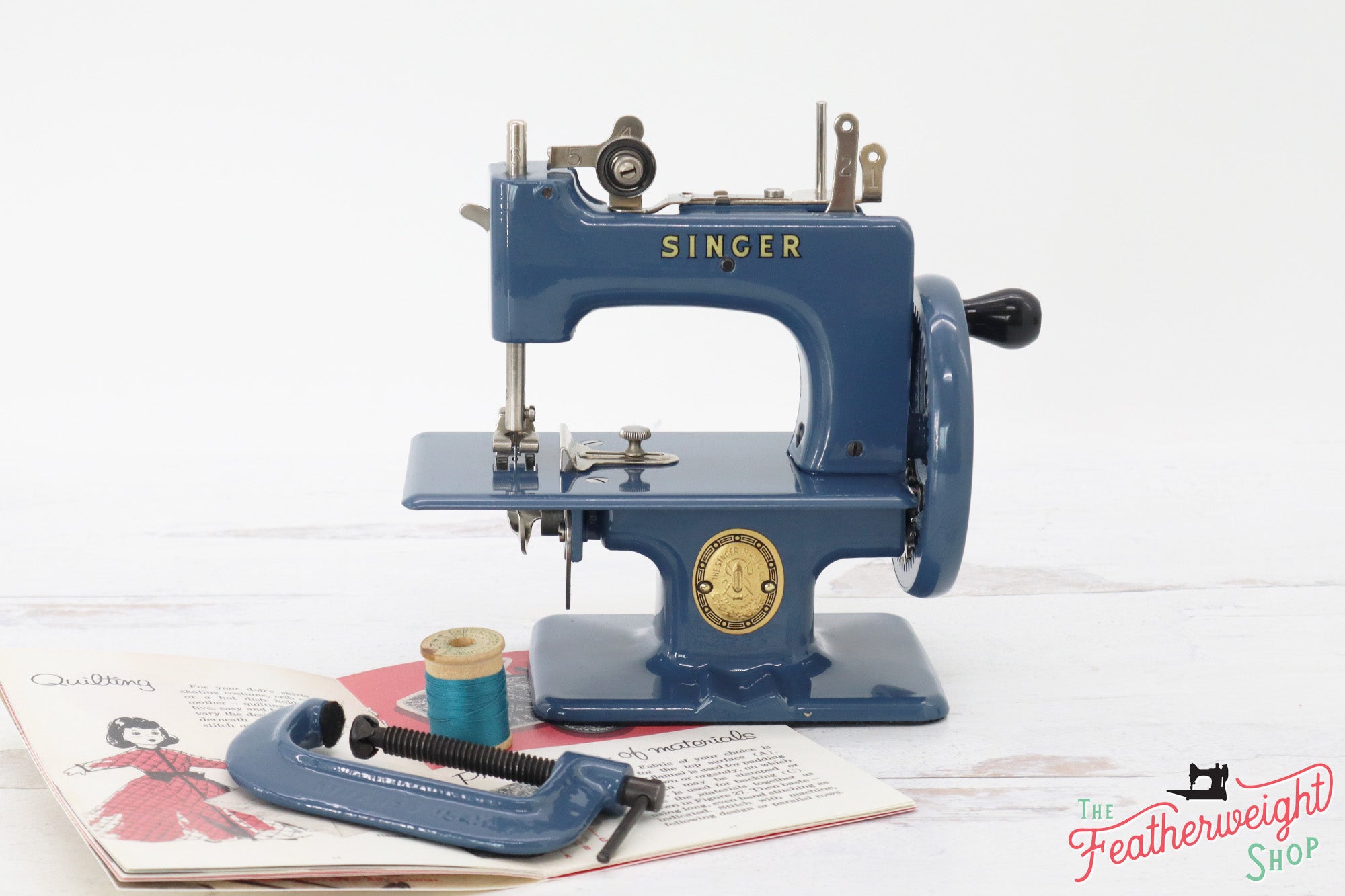 Singer Sewhandy Model 20 - Fully Restored in Denim