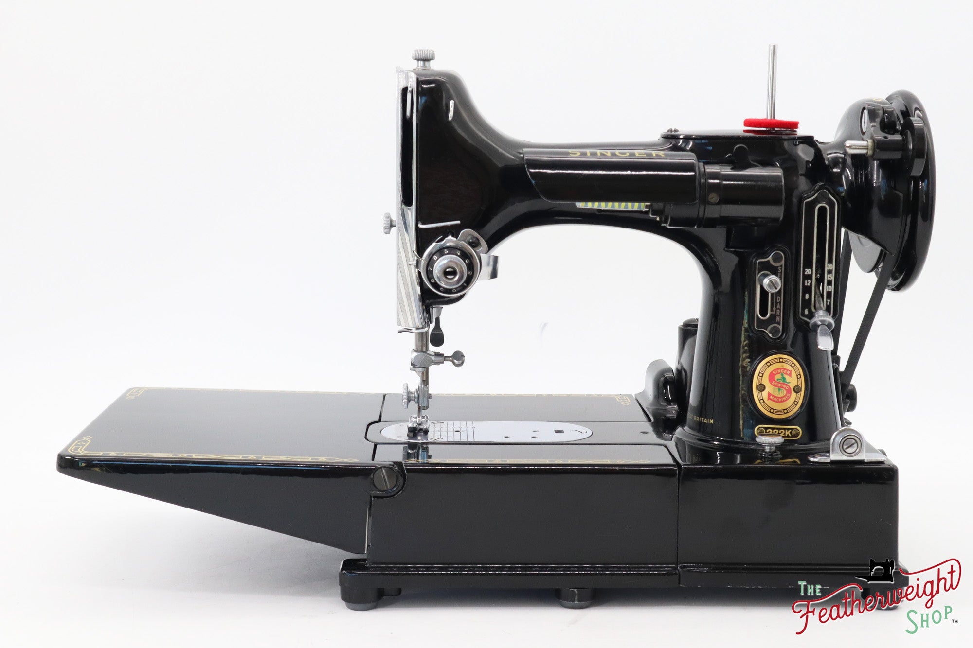 Singer Featherweight 222K Red 'S' - ER02328* - 1960