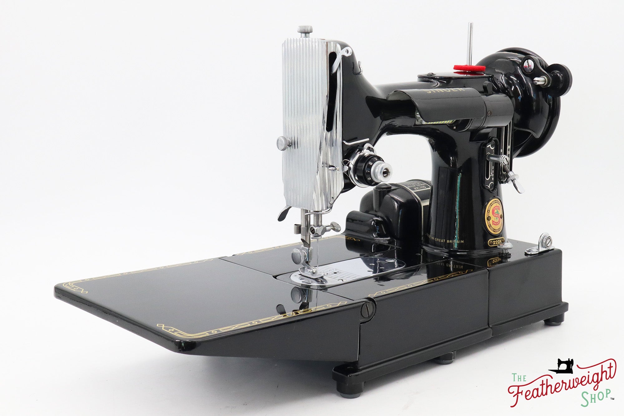 Singer Featherweight 222K Red 'S' - ER02328* - 1960