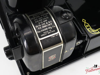 Load image into Gallery viewer, Singer Featherweight 222K Red &#39;S&#39; - ER02328* - 1960
