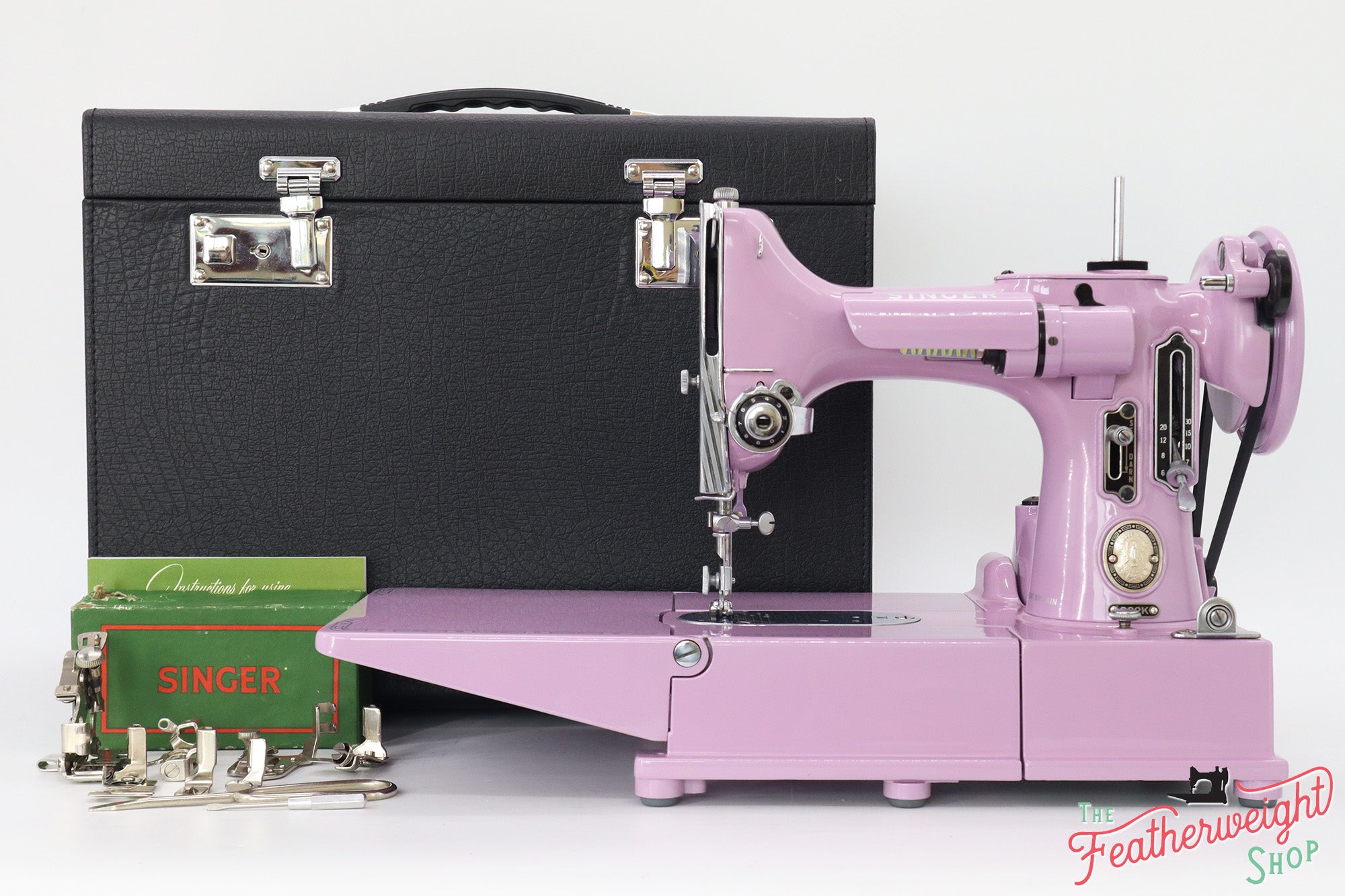 Singer Featherweight 222K Sewing Machine EK323*** - Fully Restored in Wisteria