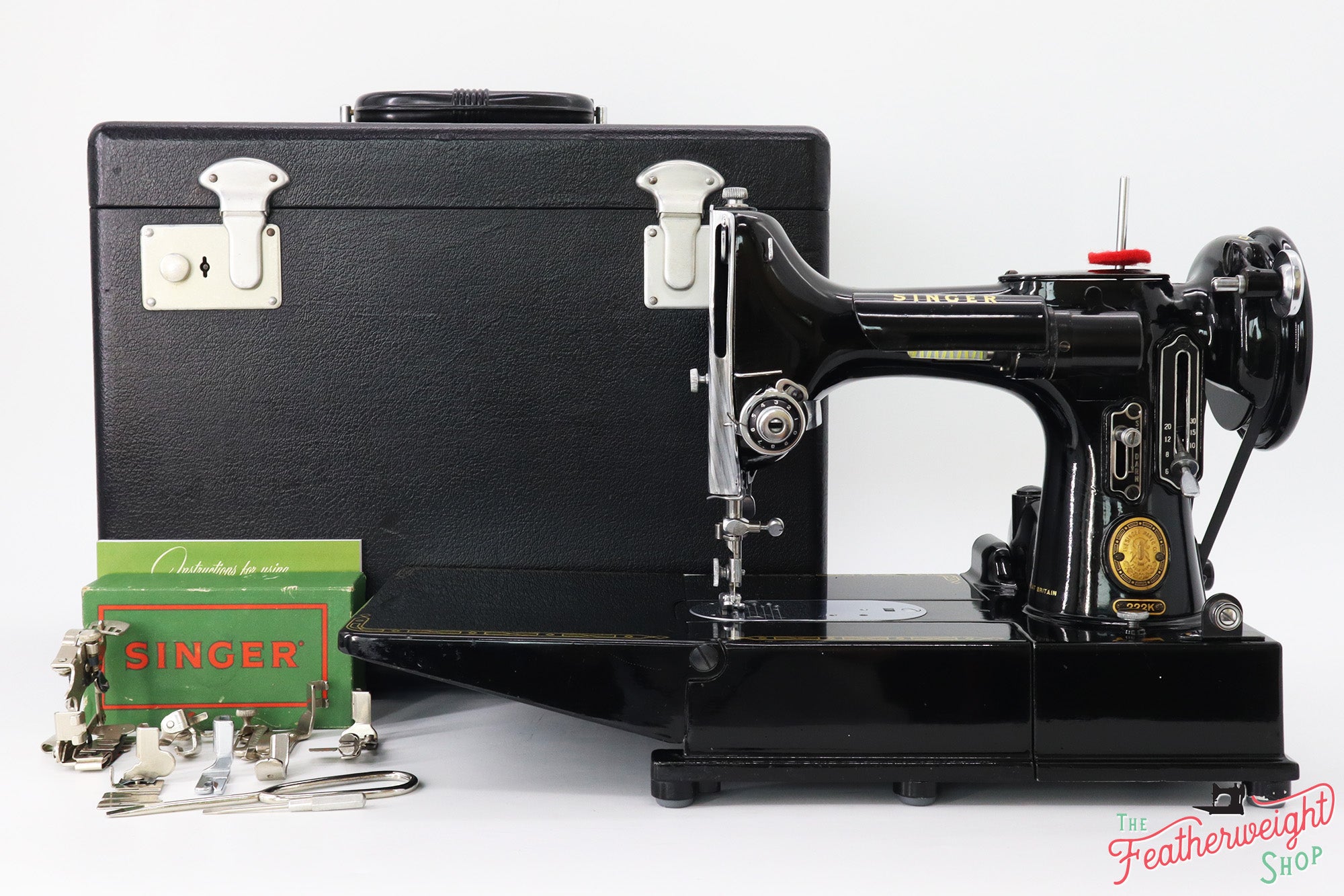 Singer Featherweight 222K Sewing Machine EL182***