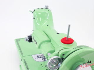 Load image into Gallery viewer, Singer Featherweight 221 Sewing machine, AH665*** - Fully Restored in Art Deco Green