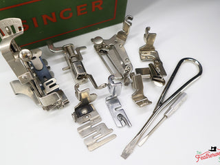 Load image into Gallery viewer, Singer Featherweight 222K Sewing Machine 1953 - EJ2260**