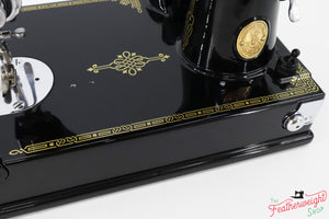 Singer Featherweight 221 Sewing machine, "First-Run" 1933 AD5430** - Fully Restored in Gloss Black