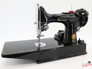 Load image into Gallery viewer, Singer Featherweight 221 Sewing Machine, AM155***