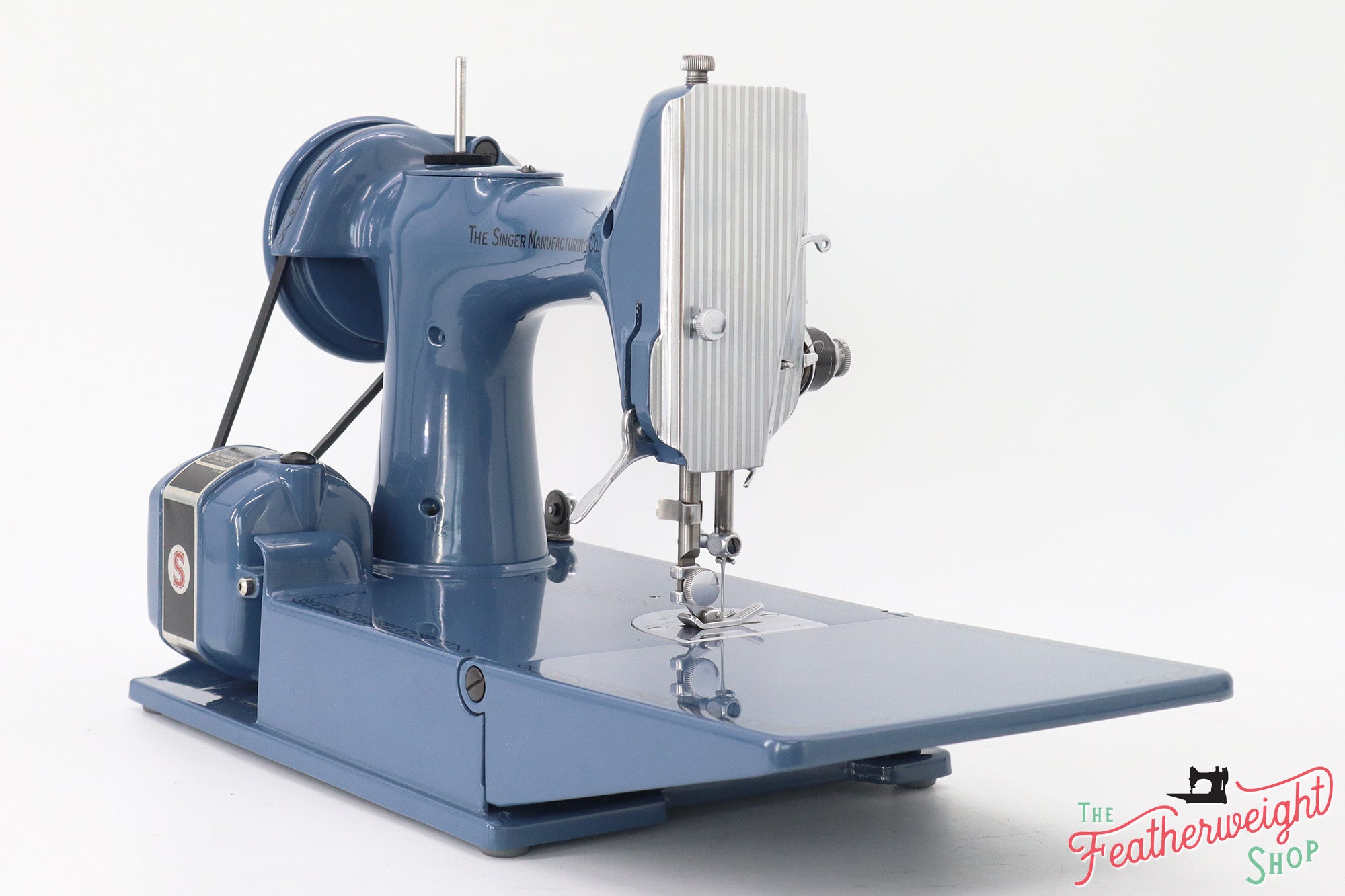 Singer Featherweight 221 Sewing Machine AM153*** - Fully Restored in Denim