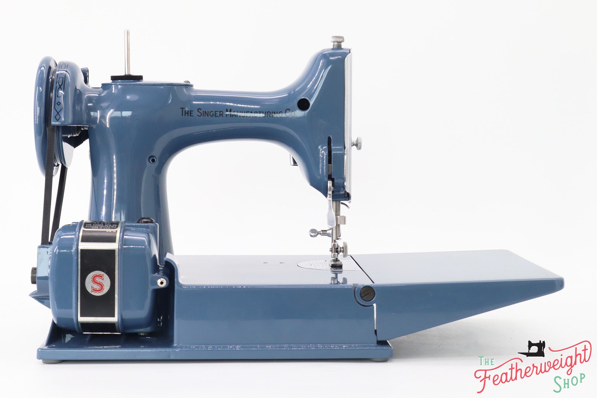 Singer Featherweight 221 Sewing Machine AM153*** - Fully Restored in Denim