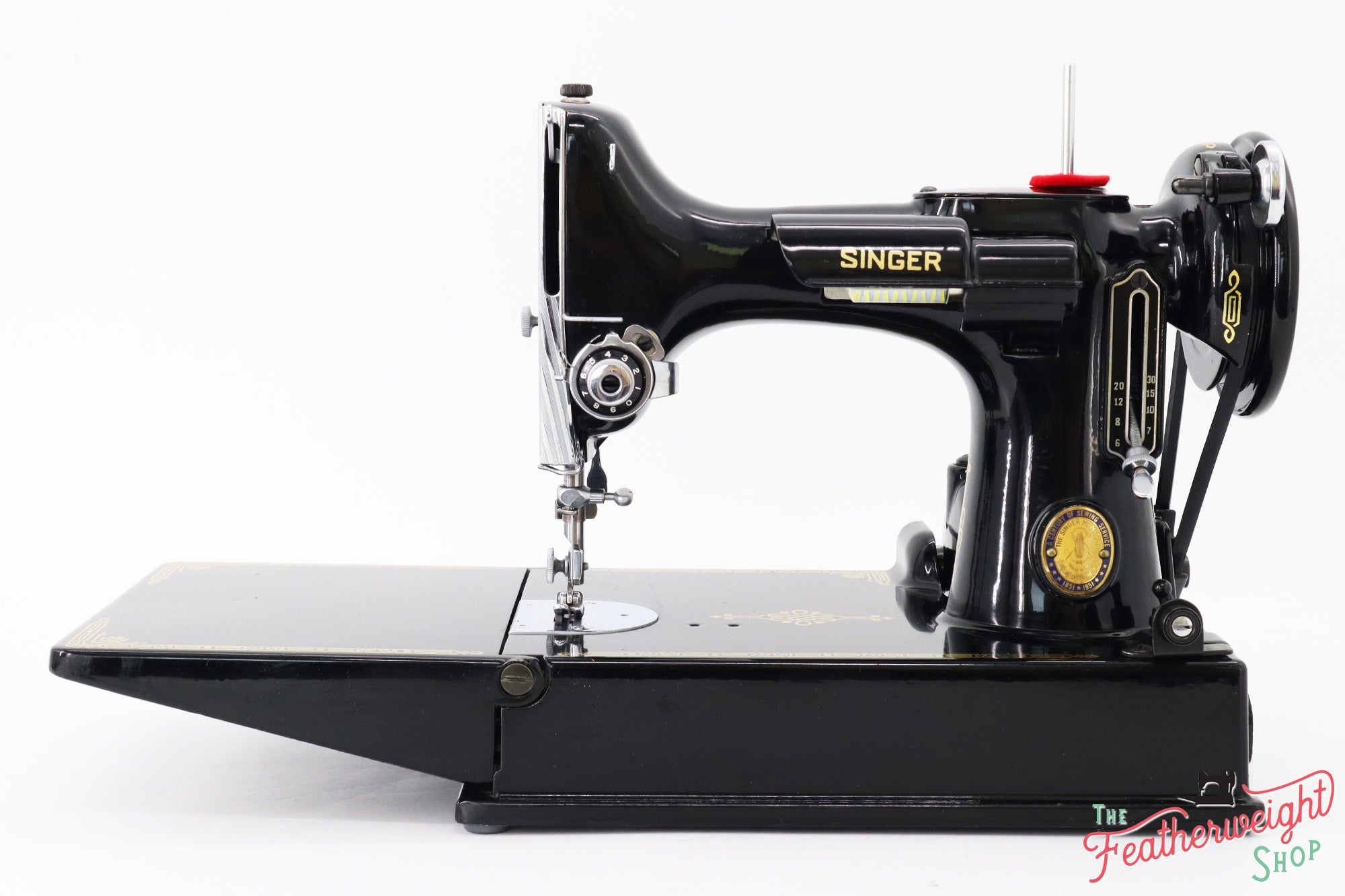 Singer Featherweight 221 Sewing Machine, Centennial: AK587***