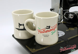 singer featherweight coffe mug