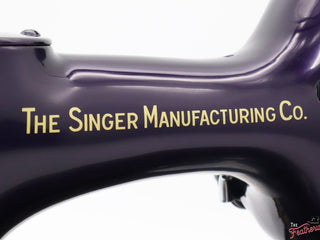 Load image into Gallery viewer, Singer Featherweight 221, AM180*** - Fully Restored in Black Iris