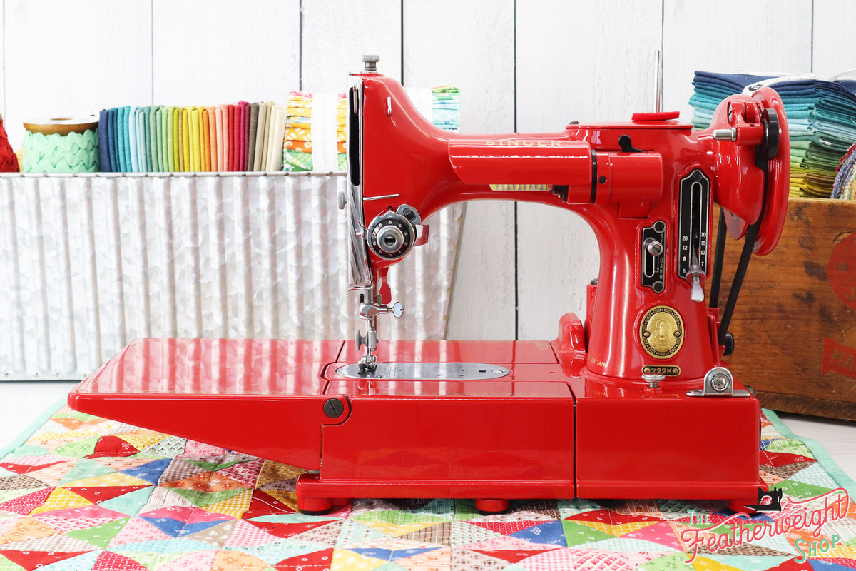 Singer Featherweight 222K Sewing Machine For Sale – The Singer ...