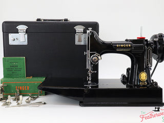 Load image into Gallery viewer, Singer Featherweight 221 Sewing Machine, AM1564**