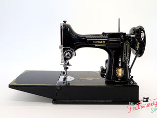 Load image into Gallery viewer, Singer Featherweight 221 Sewing Machine, Centennial: AK579***