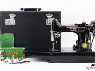 Load image into Gallery viewer, Singer Featherweight 221 Sewing Machine, AL4061** - 1953