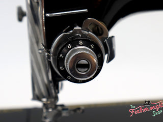 Load image into Gallery viewer, Singer Featherweight 221K Sewing Machine, RED &quot;S&quot; ES249***