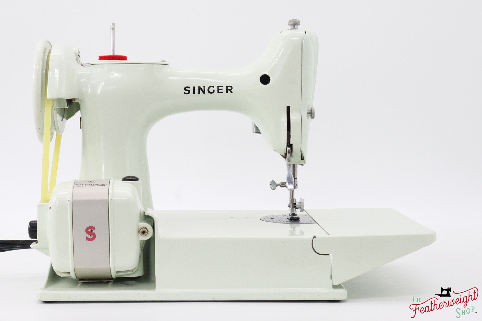 Singer Featherweight 221 Sewing Machine, WHITE - EV886***