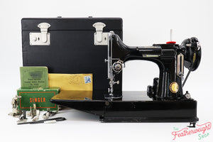 Singer Featherweight 221K Sewing Machine, Centennial! EF7077**