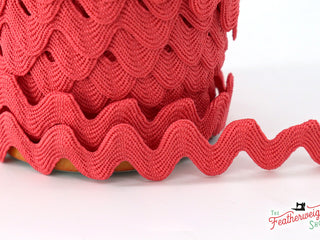 Load image into Gallery viewer, 3/8&quot; Inch JAZZBERRY JAM VINTAGE TRIM RIC RAC by Lori Holt (by the yard)