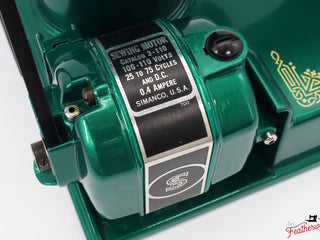 Load image into Gallery viewer, Singer Featherweight 221, AE055*** - Fully Restored in Emerald Green