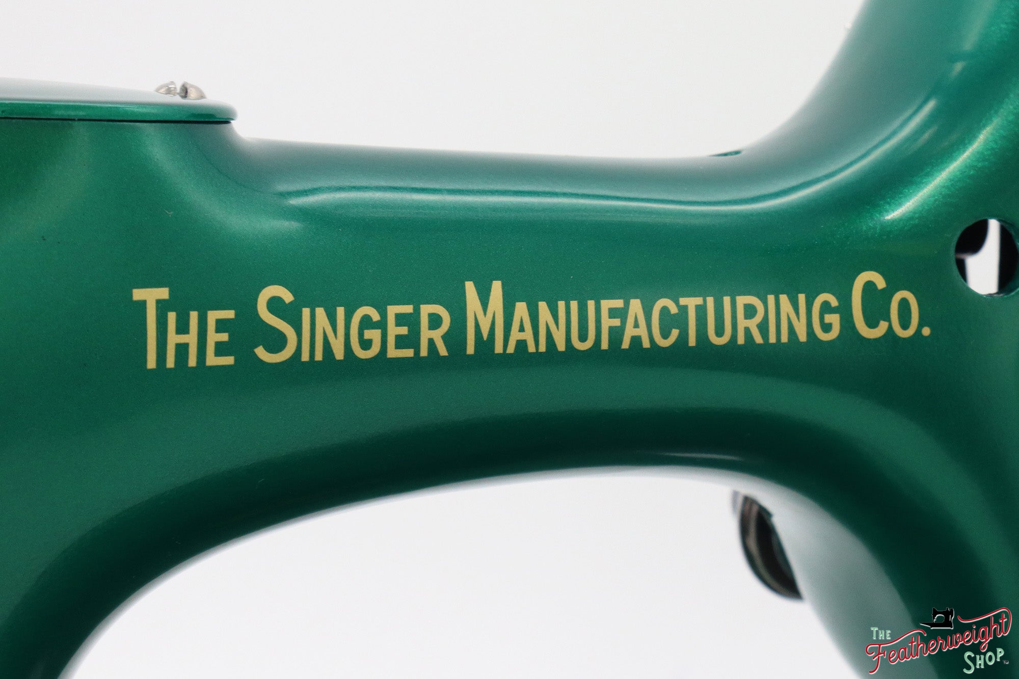 Singer Featherweight 221, AE055*** - Fully Restored in Emerald Green