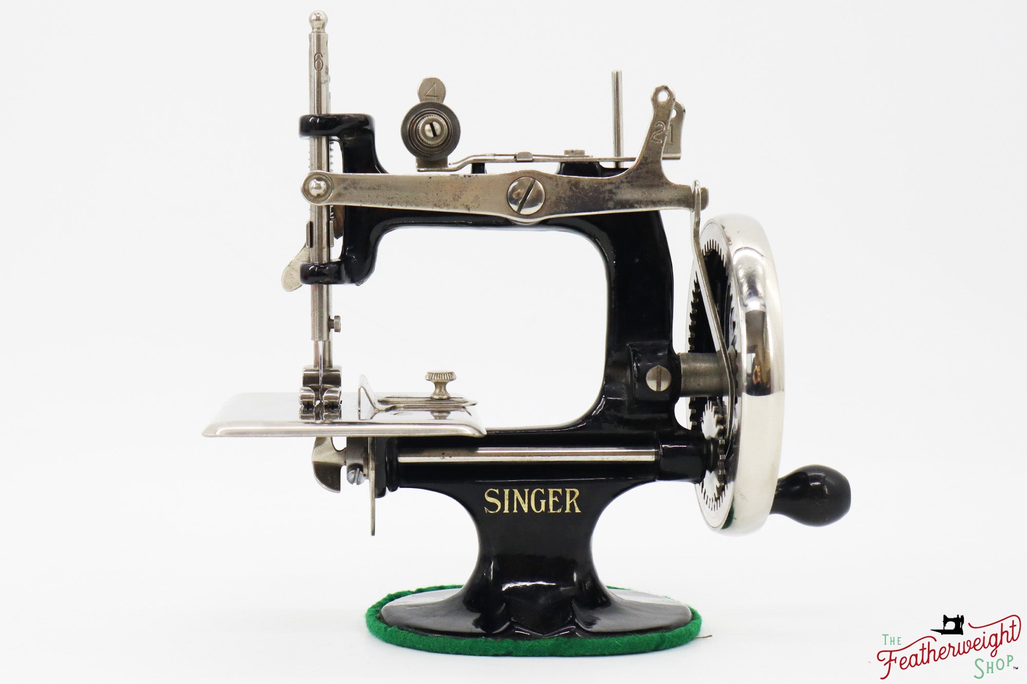 20 106-461301-17 [S] SINGER シンガー 191U ミシン 昭和レトロ ハンド 