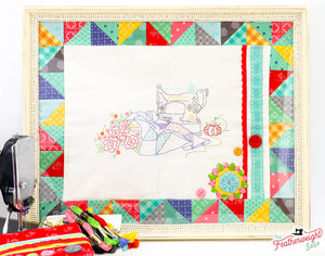 KIT, Lori Holt Sewing Happy Featherweight Embroidery + Pattern