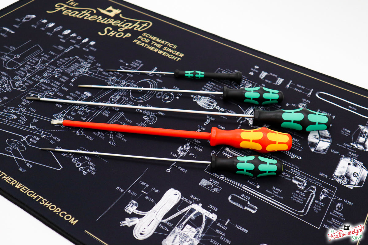 Screwdriver, Wera Maintenance (MID-LENGTH) – The Singer Featherweight Shop