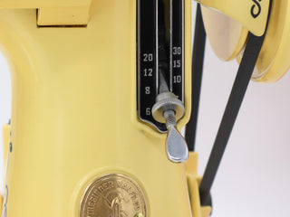 Load image into Gallery viewer, Singer Featherweight 221, AG805*** - Fully Restored in Happy Yellow