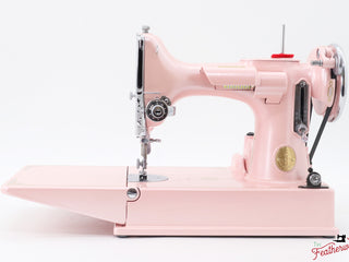 Load image into Gallery viewer, Singer Featherweight 221, AE990*** - Fully Restored in Pink Frosting