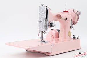 Singer Featherweight 221, AE990*** - Fully Restored in Pink Frosting