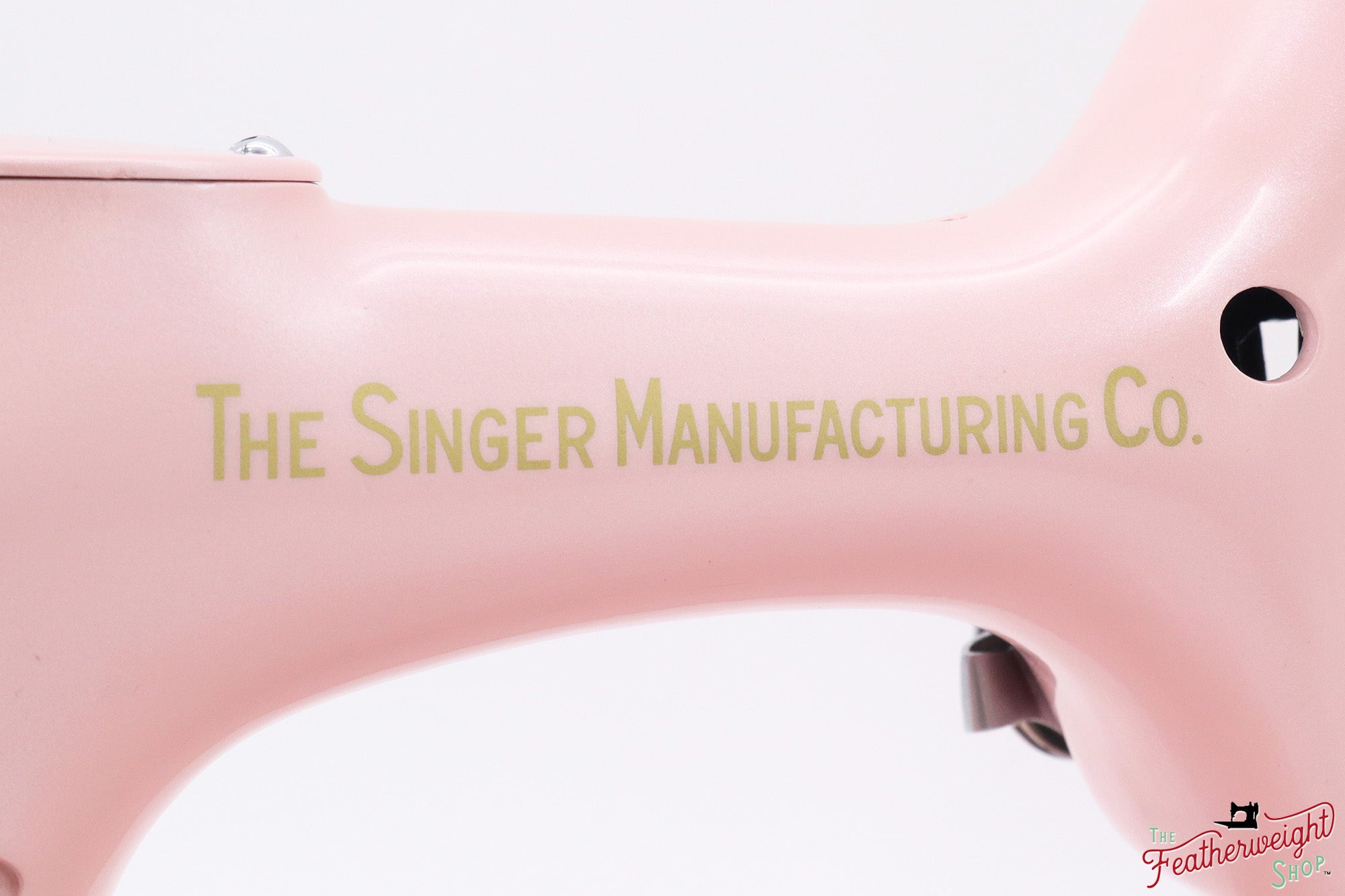 Singer Featherweight 221, AE990*** - Fully Restored in Pink Frosting